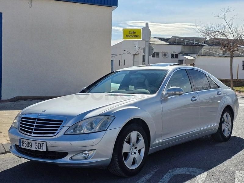 Usado Mercedes S350 272 CV (200 kW) 2008 Gris / plata Berlina