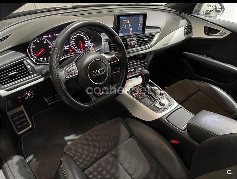 Usado Audi A7 Sportback S-Line 272 CV (200 kW) 2017 Gris / plata Utilitario