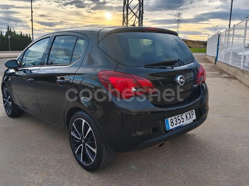 Usado Opel Corsa Selective 90 CV (66 kW) 2019 Negro Berlina