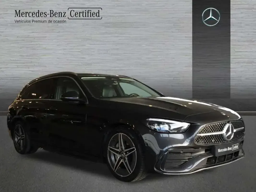Usado Mercedes C200 163 CV (119 kW) 2022 Gris Familiar