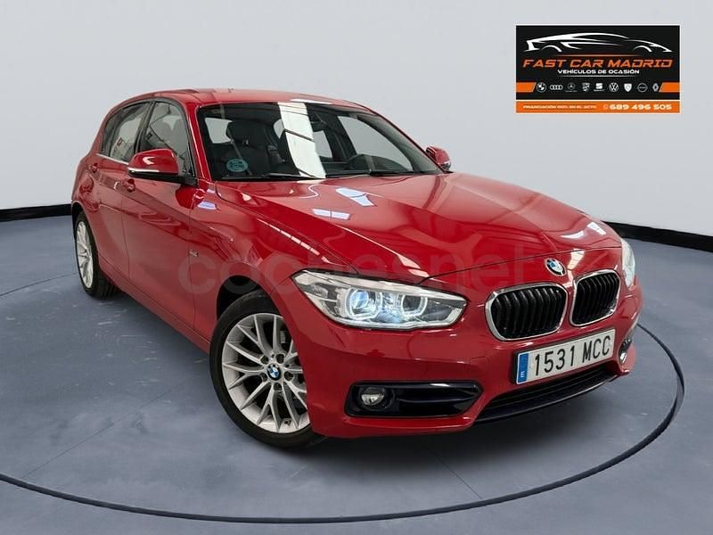 Usado BMW 118 Comfort Edition 150 CV (110 kW) 2017 Rojo Utilitario