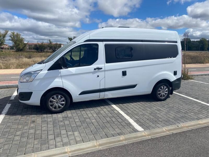 Usado Ford Transit Custom Ambiente 125 CV (91 kW) 2014 Blanco Van
