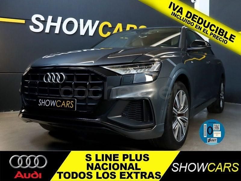 Usado Audi Q8 S-line plus 462 CV (339 kW) 2022 Gris / plata SUV