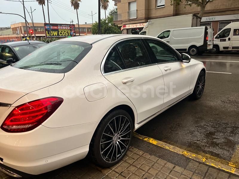 Usado Mercedes C220 170 CV (125 kW) 2015 Blanco Berlina