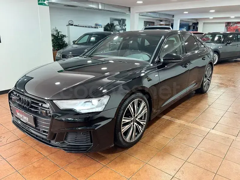Usado Audi A6 S-Line 340 CV (250 kW) 2023 Negro Berlina