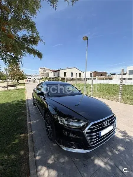 Usado Audi A8 286 CV (210 kW) 2019 Negro Berlina