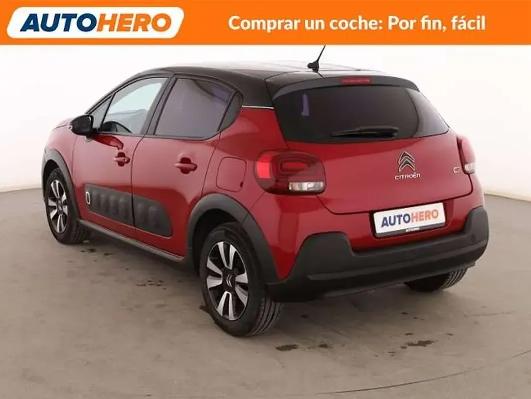 Usado Citroën C3 Feel 82 CV (60 kW) 2019 Rojo Utilitario