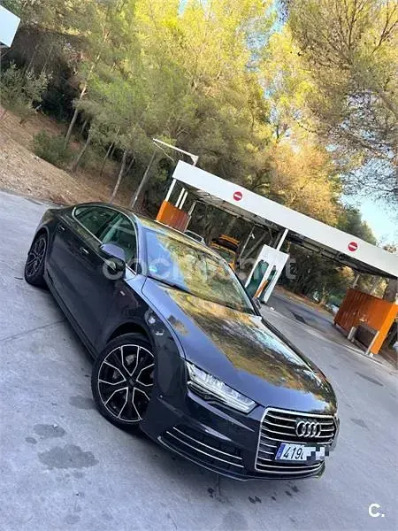Usado Audi A7 Sportback Ambiente 218 CV (160 kW) 2015 Marrón Utilitario