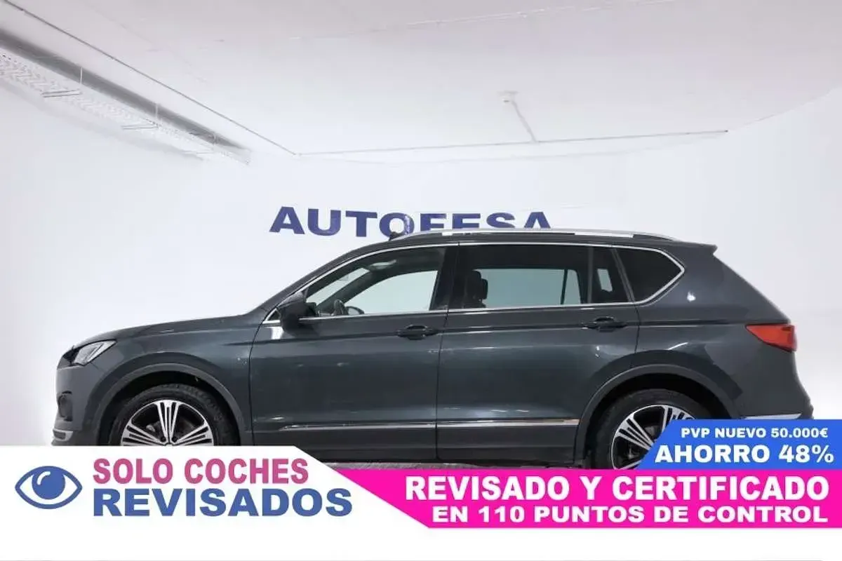 Usado Seat Tarraco 4Drive 200 CV (147 kW) 2021 Verde SUV