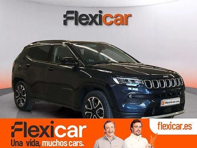 Gris Usado 2022 Jeep Compass SUV | 18.990 € (Precio justo) - Imagen 1/4