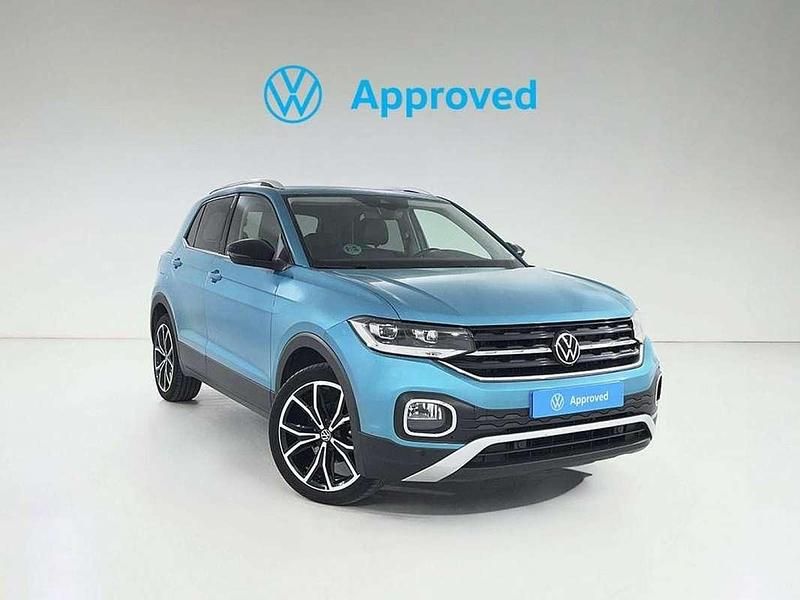 Usado VW T-Cross Sportline 110 CV (80 kW) 2021 Azul SUV