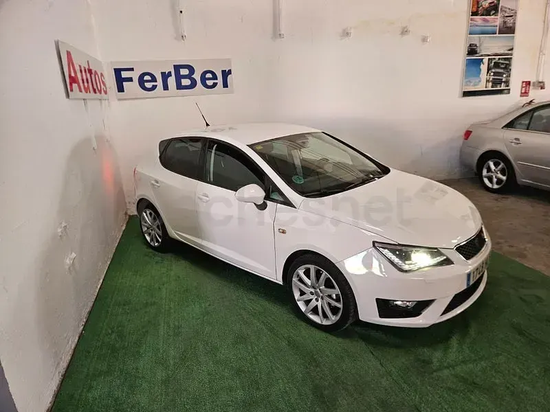 Usado Seat Ibiza FR 105 CV (77 kW) 2014 Blanco Berlina