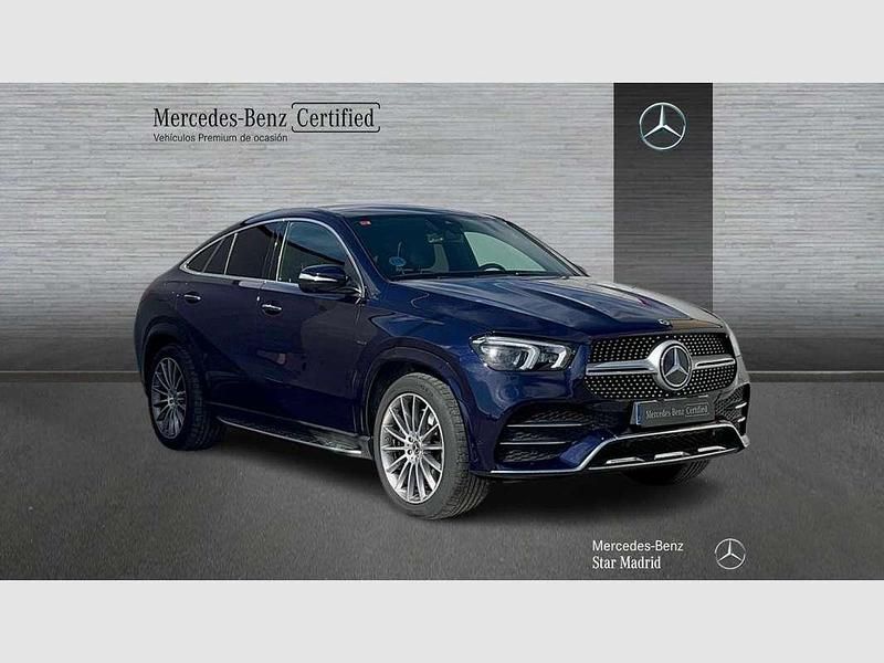 Usado Mercedes GLE350 320 CV (235 kW) 2021 Azul Coupe