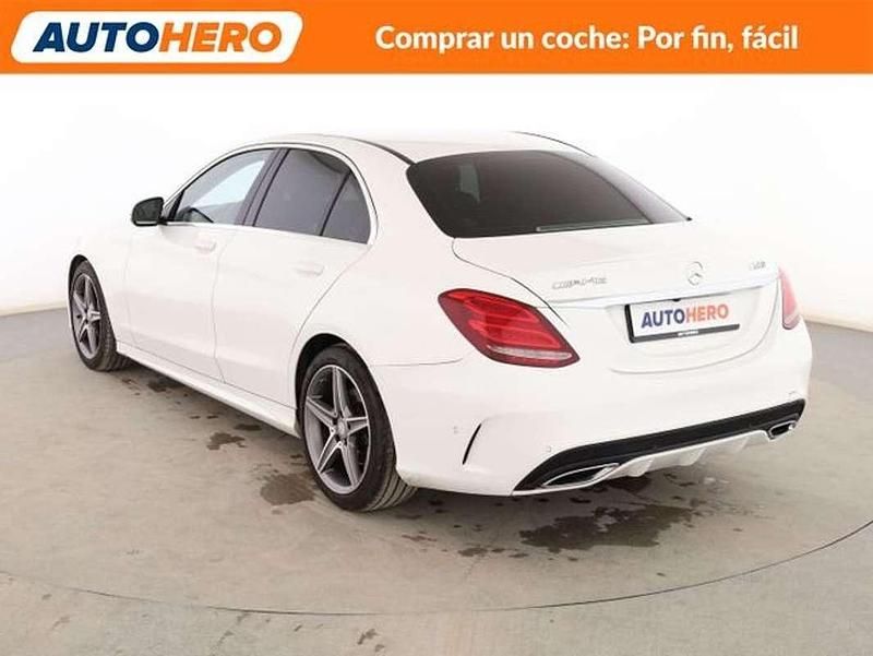 Usado Mercedes C220 Elegance 170 CV (125 kW) 2015 Blanco Berlina