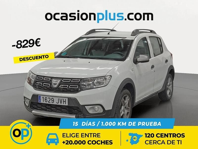 Blanco Usado 2016 Dacia Sandero Stepway Utilitario | 10.371 € (Precio justo) - Imagen 1/4