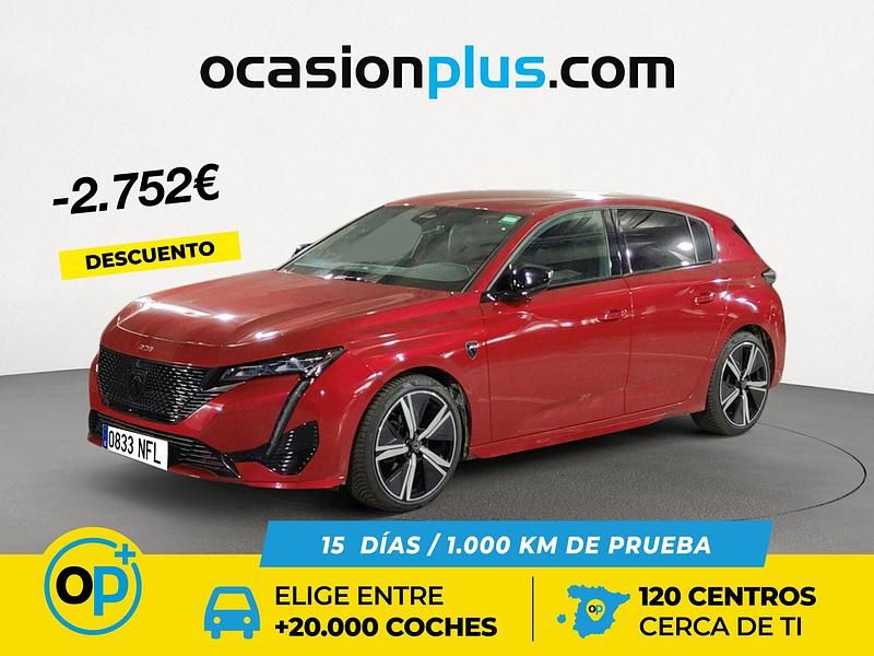Usado Peugeot 308 GT 130 CV (95 kW) 2024 Rojo Berlina