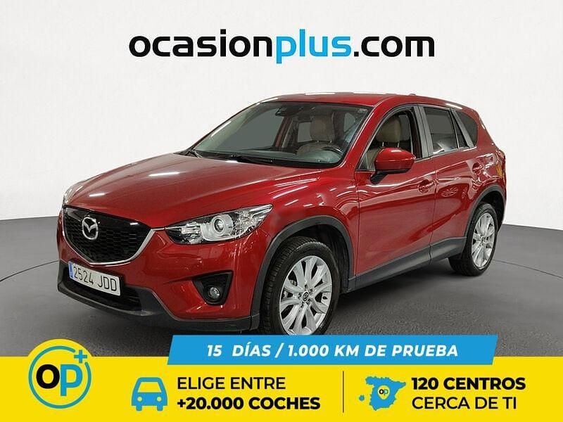 Rojo Usado 2015 Mazda CX-5 Luxury SUV | 14.000 € (Precio justo) - Imagen 1/4