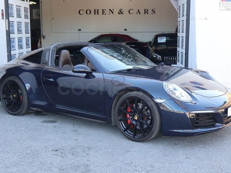 Usado Porsche 911 Carrera 4S Cabriolet 420 CV (308 kW) 2017 Azul Descapotable