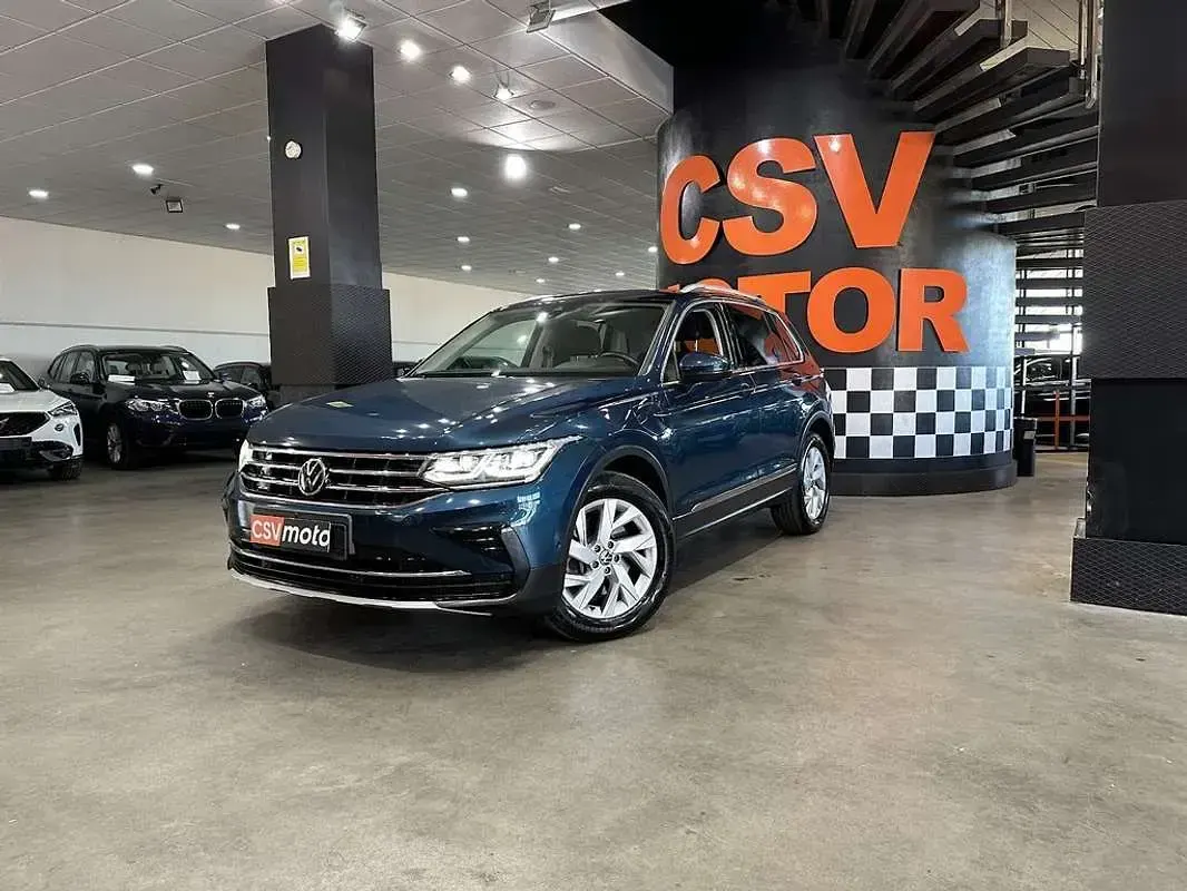 Usado VW Tiguan Elegance 245 CV (180 kW) 2021 Azul SUV