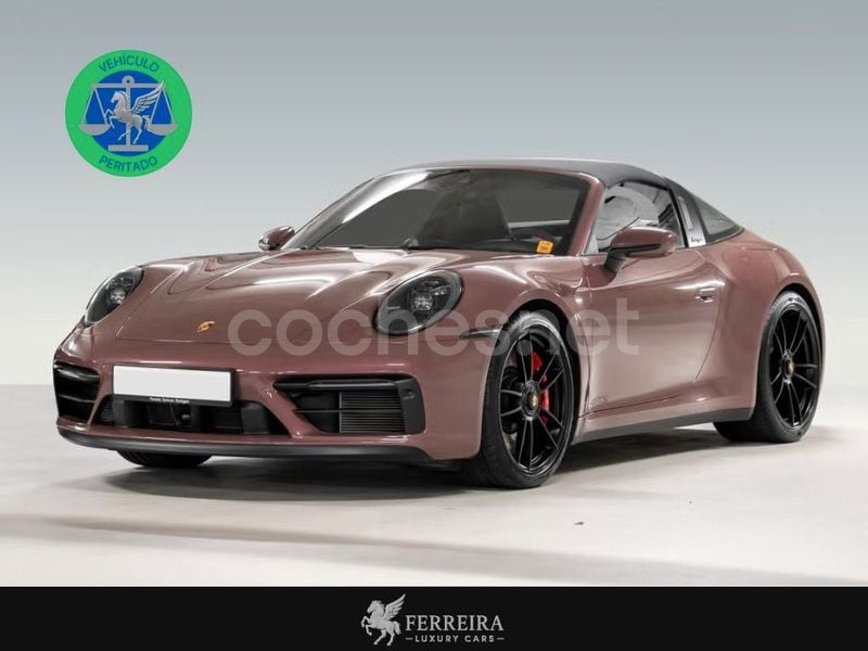Rojo Usado 2023 Porsche 911 Targa 4 Descapotable | 248.400 € - Imagen 1/4