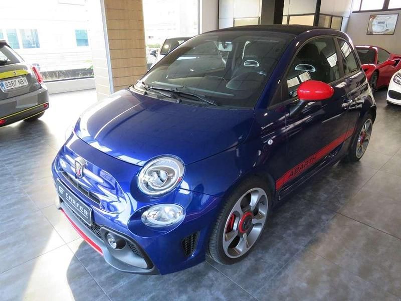 Azul Usado 2018 Abarth 595C Descapotable | 17.900 € (Buen precio) - Imagen 1/4