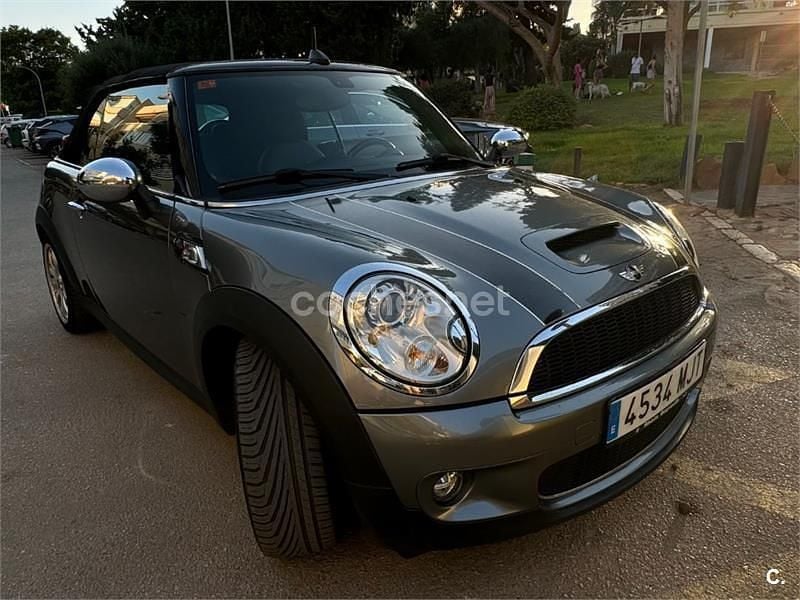 Gris / plata Usado 2010 Mini Cooper S Cabriolet Descapotable | 8500 € (Buen precio) - Imagen 1/4