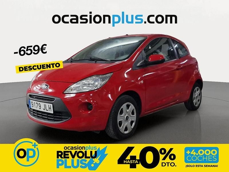 Usado Ford Ka Trend+ 69 CV (50 kW) 2016 Rojo Utilitario