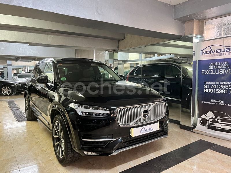 Negro Usado 2019 Volvo XC90 Inscription SUV | 36.500 € (Precio justo) - Imagen 1/4