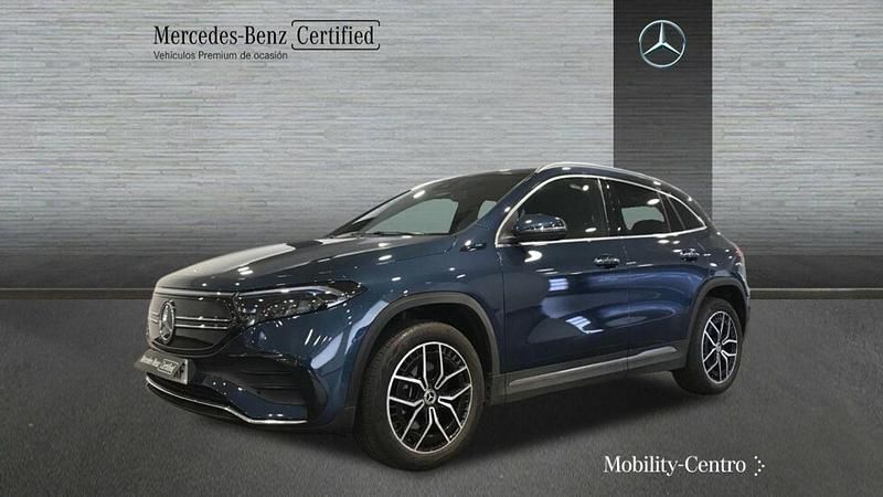 Azul denim Usado 2022 Mercedes EQA300 AMG line SUV | 36.900 € (Caro) - Imagen 1/4