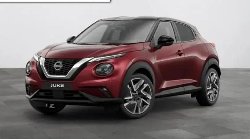 Usado Nissan Juke 143 CV (105 kW) 2025 Burgundy (metalizado) techo mi SUV