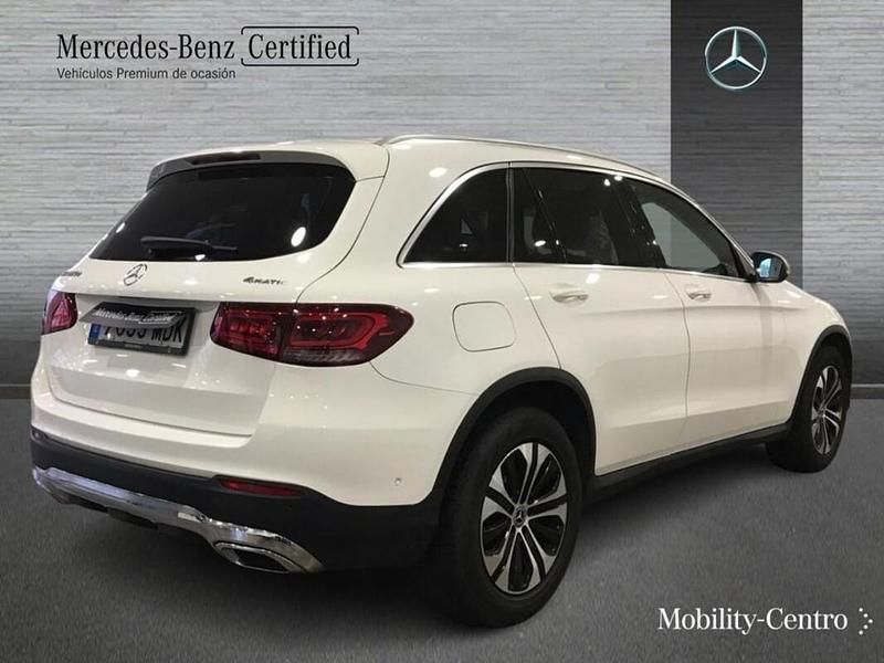 Usado Mercedes GLC220 194 CV (142 kW) 2022 Blanco polar  pintura unicolor