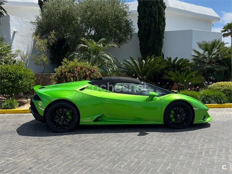 Usado Lamborghini Huracán 640 CV (470 kW) 2023 Verde Descapotable