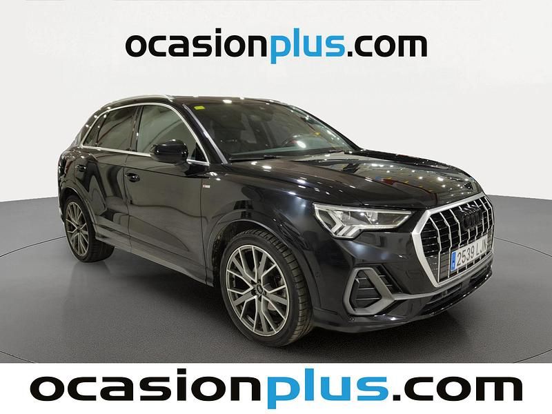 Usado Audi Q3 S-Line 150 CV (110 kW) 2020 Negro SUV
