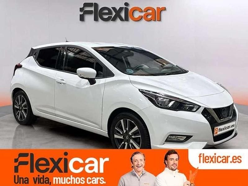 Blanco Usado 2019 Nissan Micra Acenta Utilitario | 9990 € (Precio justo) - Imagen 1/4