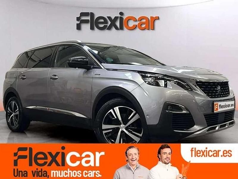 Usado Peugeot 5008 GT-line 131 CV (96 kW) 2018 Gris SUV