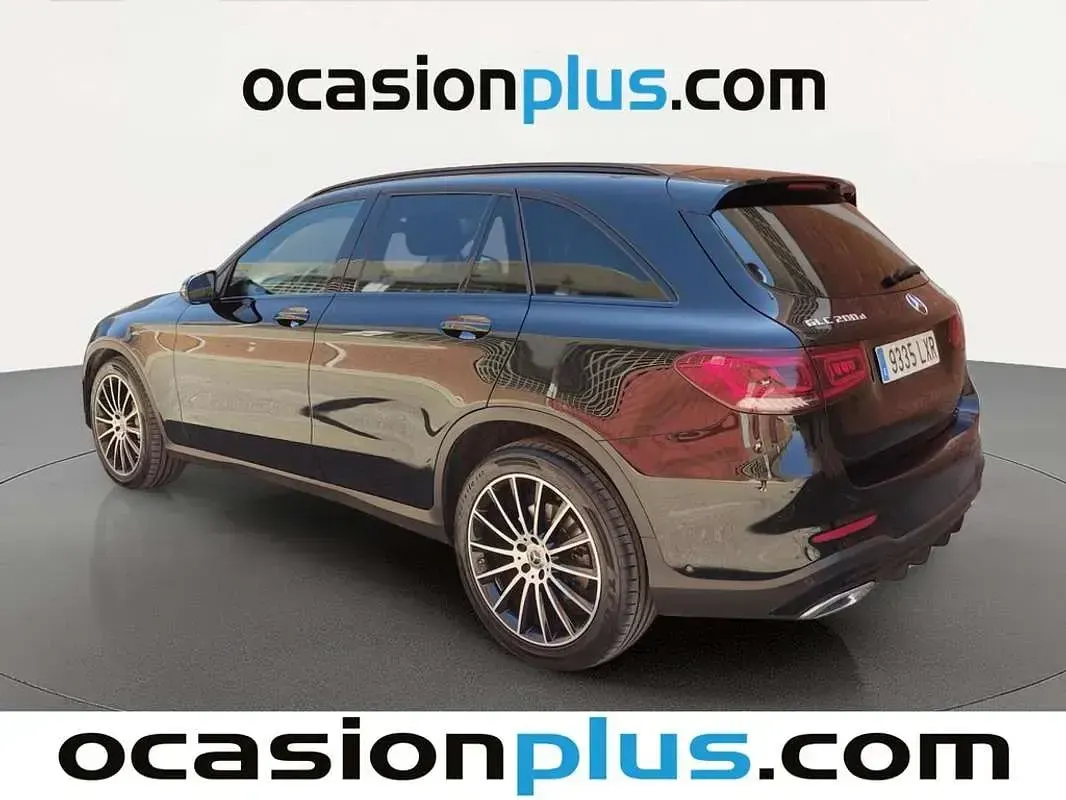 Usado Mercedes GLC200 AMG 163 CV (119 kW) 2022 Negro SUV