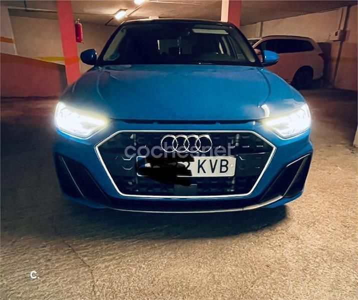 Usado Audi A1 Sportback S-Line 116 CV (85 kW) 2019 Azul Utilitario