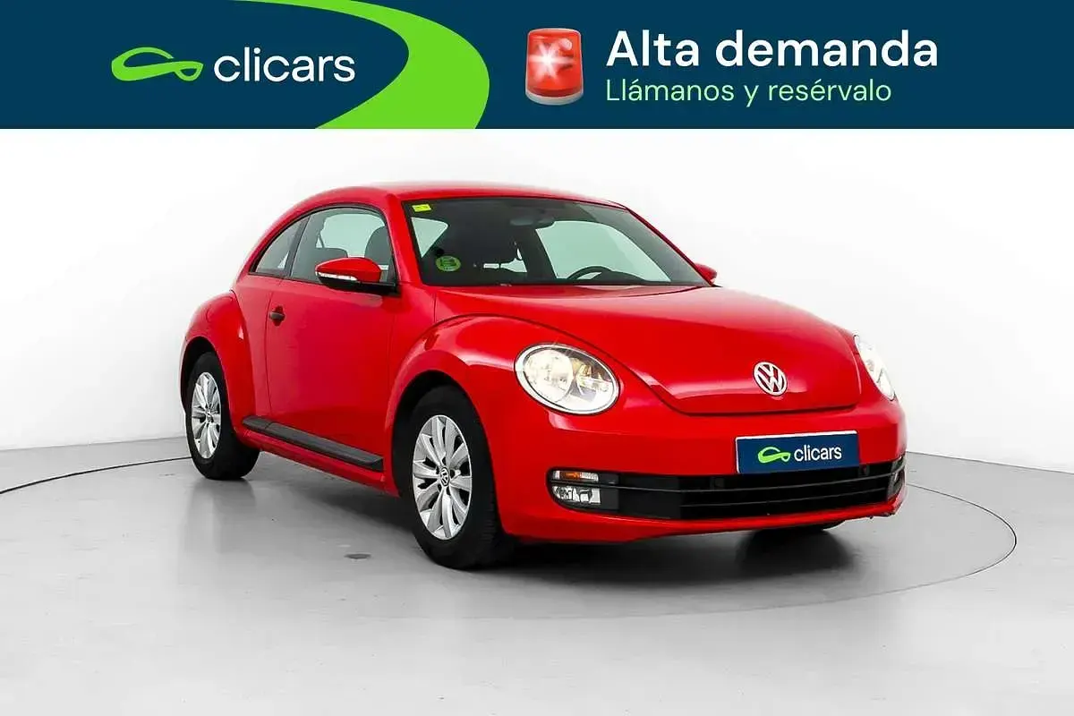 Usado VW Beetle 105 CV (77 kW) 2014 Rojo Utilitario