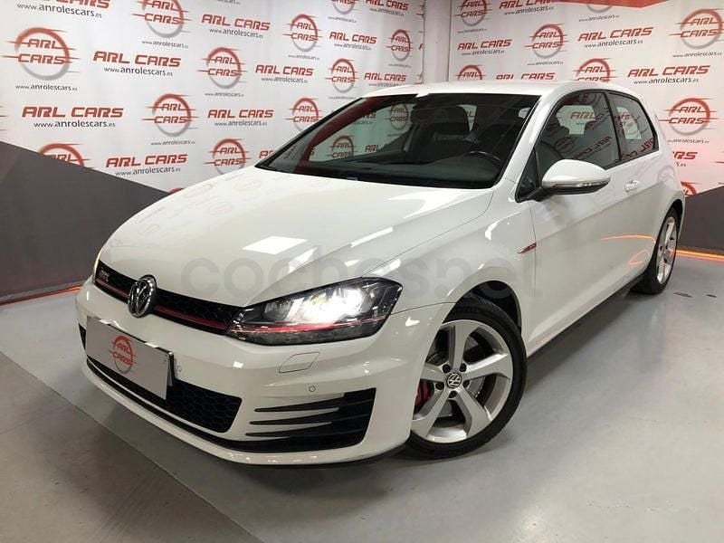 Usado VW Golf VII GTI 230 CV (169 kW) 2016 Blanco Berlina