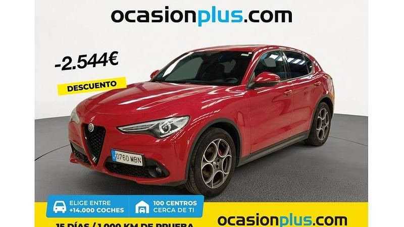 Rojo Usado 2022 Alfa Romeo Stelvio Sprint SUV | 25.446 € (Super precio) - Imagen 1/4