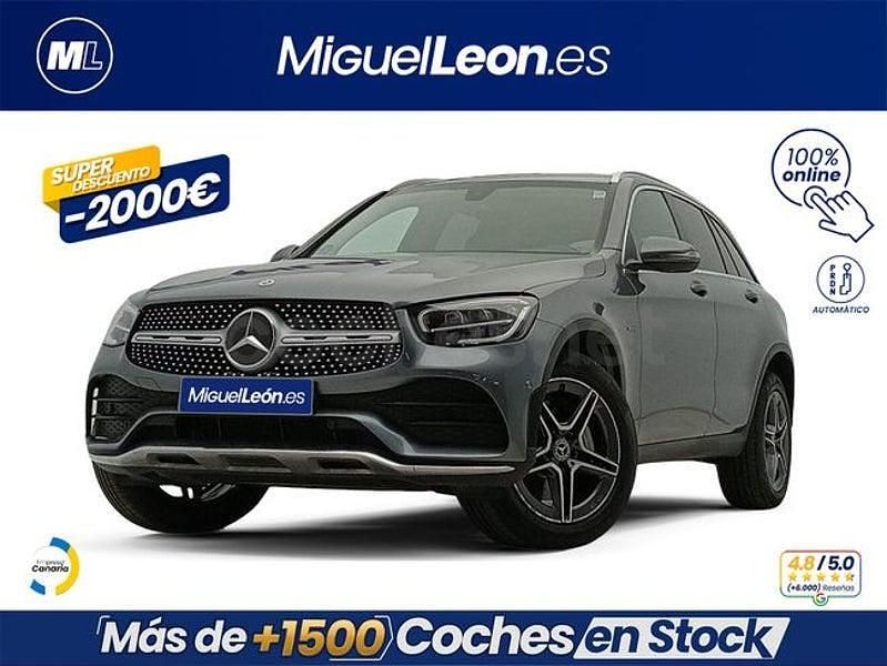 Usado Mercedes GLC300e 306 CV (225 kW) 2021 Gris SUV