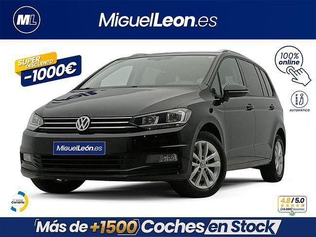 Usado VW Touran Advance 115 CV (84 kW) 2019 Negro Monovolumen