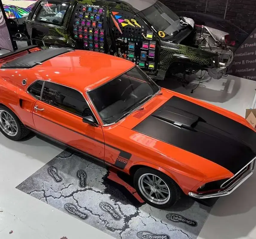 Usado Ford Mustang Fastback 1969 Naranja Descapotable