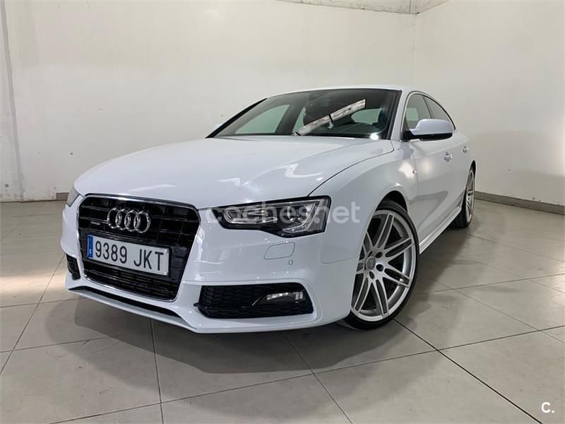 Blanco Usado 2012 Audi A5 Sportback Utilitario | 18.990 € (Caro) - Imagen 1/4