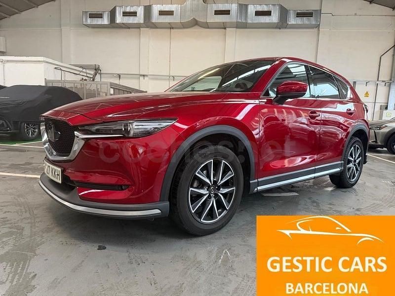 Usado Mazda CX-5 175 CV (128 kW) 2018 Granate SUV