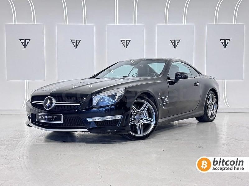 Usado Mercedes SL63 AMG AMG 537 CV (394 kW) 2012 Negro Descapotable