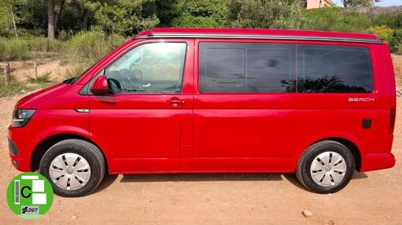 Usado VW California California 150 CV (110 kW) 2017 Rojo Van