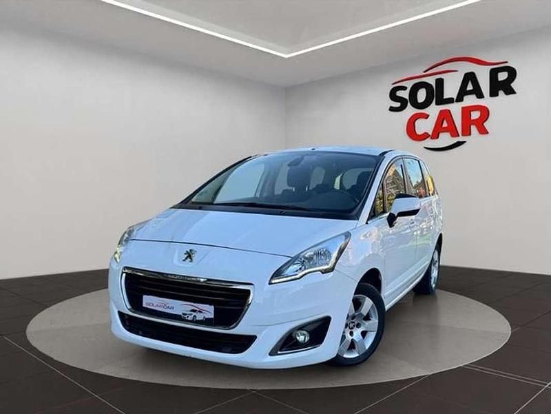 Usado Peugeot 5008 Active 150 CV (110 kW) 2016 Blanco Monovolumen