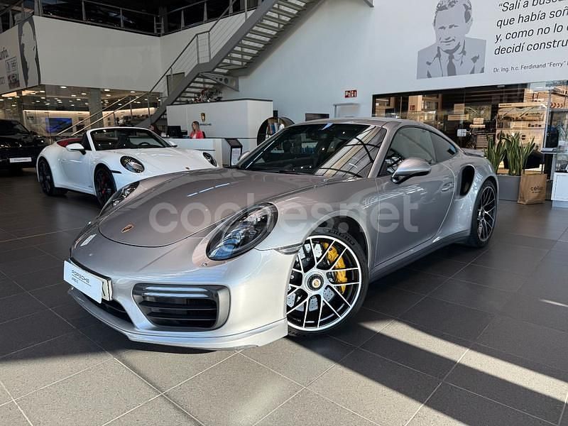 Gris / plata Usado 2017 Porsche 911 Turbo S Coupe | 159.000 € (Precio justo) - Imagen 1/4