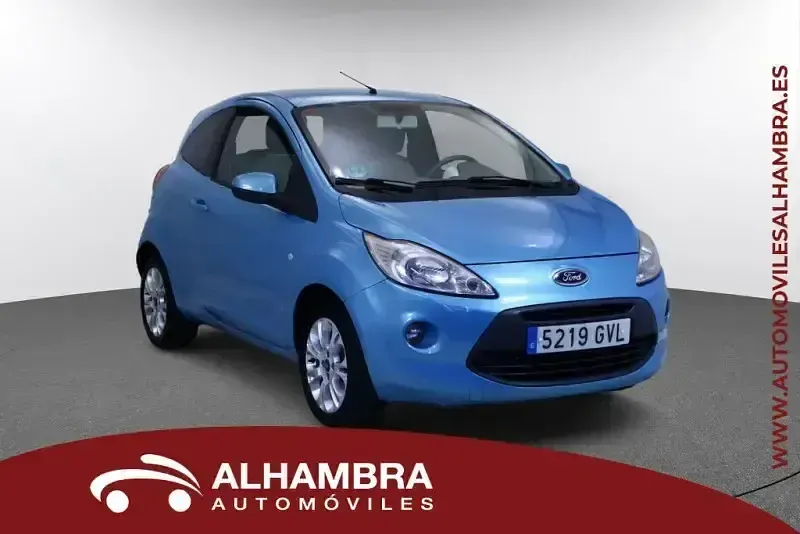 Usado Ford Ka Titanium 69 CV (50 kW) 2010 Azul Utilitario